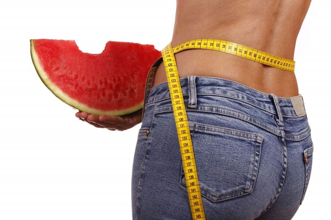 Benefits and harms of the watermelon diet. 