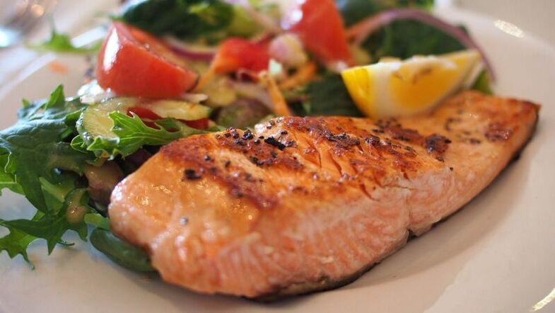 Fish with vegetables