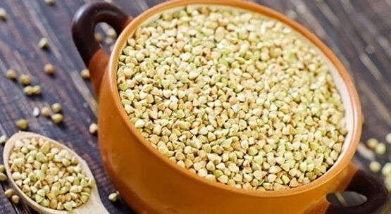 Green buckwheat diet