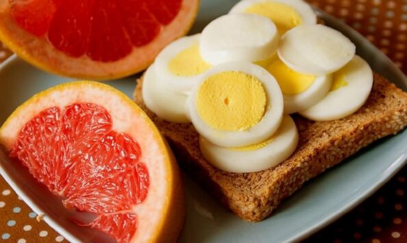 eggs and grapefruit for maggi diet